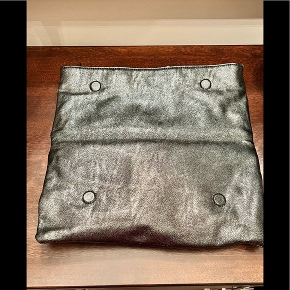 BCBGeneration Black/Silver Clutch - Picture 2 of 5